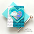 Simon Says Stamp! Simon Says Stamp PIECE OF MY HEART Wafer Die sssd112528