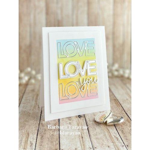 Simon Says Stamp! Simon Says Stamp OUTLINE LOVE Wafer Die sssd112525