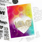 Simon Says Stamp! Simon Says Stamp OUTLINE LOVE Wafer Die sssd112525 | color-code:ALT9