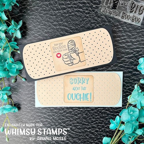 Simon Says Stamp! Whimsy Stamps SLIMLINE BIG BOOBOO Dies WSD337a