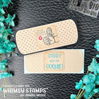 Simon Says Stamp! Whimsy Stamps SLIMLINE BIG BOOBOO Dies WSD337a