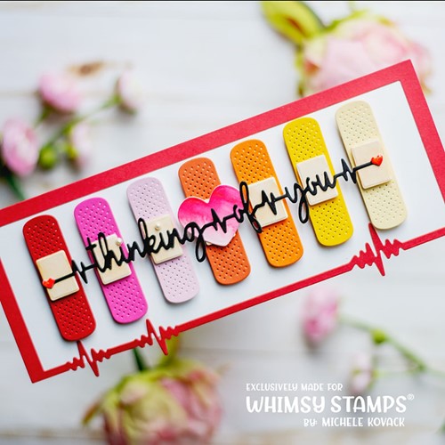 Simon Says Stamp! Whimsy Stamps SLIMLINE BIG BOOBOO Dies WSD337a