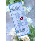 Simon Says Stamp! Whimsy Stamps SLIMLINE BIG BOOBOO Dies WSD337a