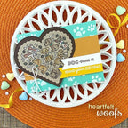 Simon Says Stamp! Newton's Nook Designs HEARTFELT WOOFS Clear Stamps NN2201S05