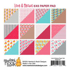 Simon Says Stamp! Newton's Nook Designs LOVE AND MEOWS 6 x 6 inch Paper Pad NN2201P01