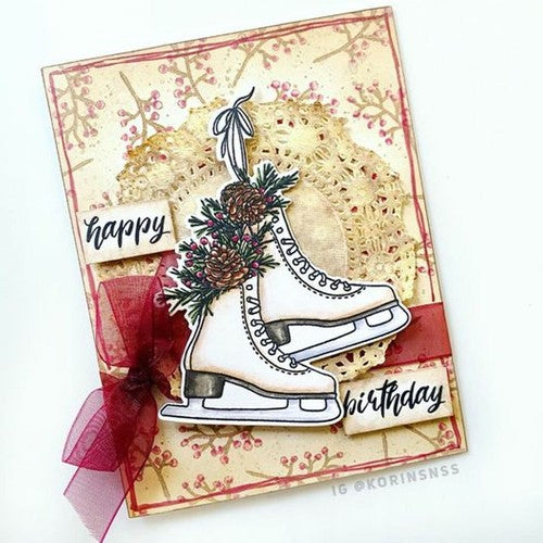 Simon Says Stamp! Sweet 'N Sassy SCRIPT SENTIMENTS Clear Stamp Set sns-21-069