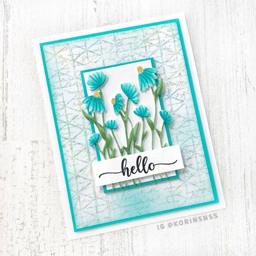 Simon Says Stamp! Sweet 'N Sassy SCRIPT SENTIMENTS Clear Stamp Set sns-21-069