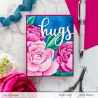 Simon Says Stamp! Altenew CUPPED BLOSSOMS 3D Embossing Folder ALT6650