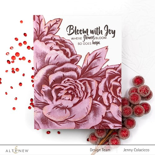 Simon Says Stamp! Altenew CUPPED BLOSSOMS 3D Embossing Folder ALT6650