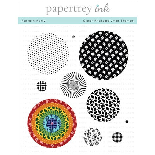 Simon Says Stamp! Papertrey Ink PATTERN PARTY Clear Stamps 1365*