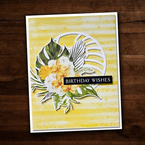 Simon Says Stamp! Paper Rose RIVER SCENE CIRCLE Die 24892*