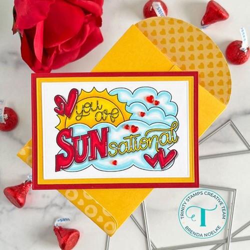 Simon Says Stamp! Trinity Stamps SUNSATIONAL Clear Stamp tps-166*