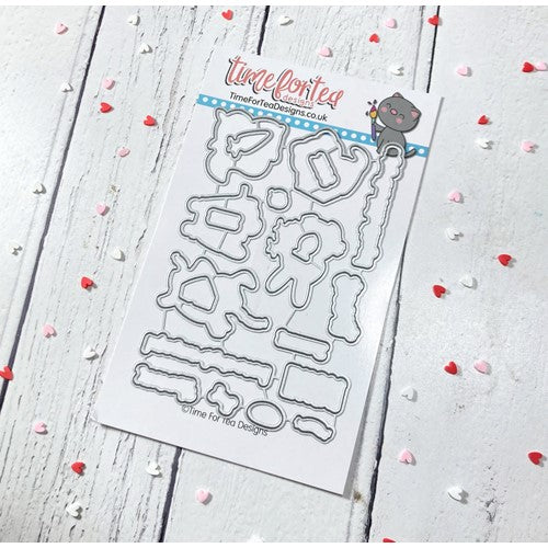 Simon Says Stamp! Time For Tea Designs ENJOY THE LITTLE THINGS Dies