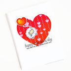 Simon Says Stamp! Clearly Besotted HEARTFELT HUGS Stencil