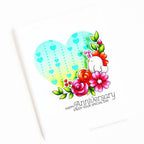 Simon Says Stamp! Clearly Besotted HEARTFELT HUGS Stencil
