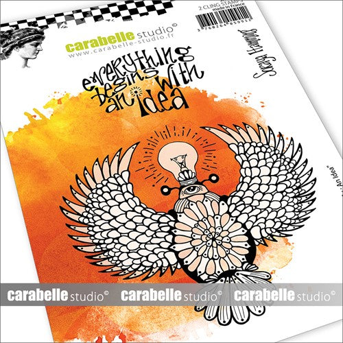 Simon Says Stamp! Carabelle Studio BUTTERFLY AN IDEA A6 Cling Stamp sa60589e*