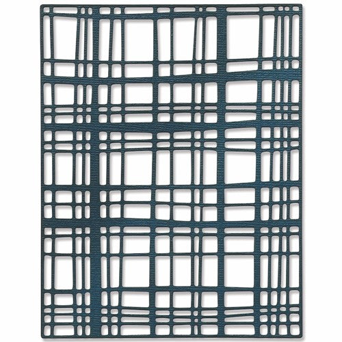 Simon Says Stamp! Tim Holtz Sizzix SIMPLE PLAID Thinlits Die 665856