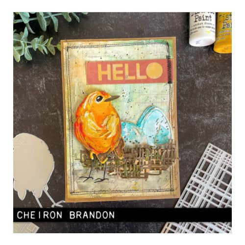Simon Says Stamp! Tim Holtz Sizzix BIRD AND EGG Colorize Thinlits Dies 665857