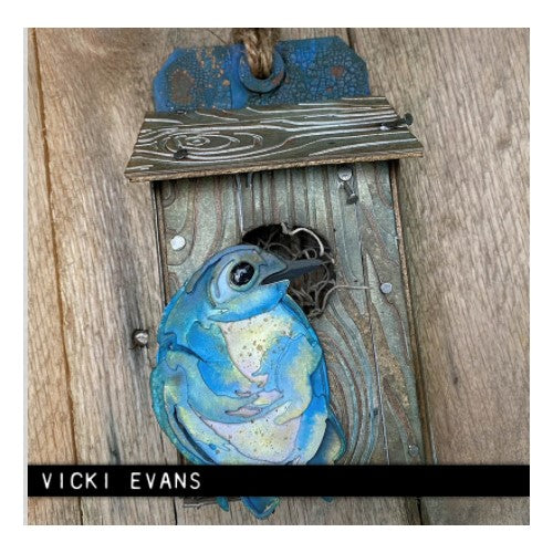 Simon Says Stamp! Tim Holtz Sizzix BIRD AND EGG Colorize Thinlits Dies 665857
