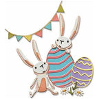 Simon Says Stamp! Tim Holtz Sizzix BUNNY GAMES Thinlits Dies 665850