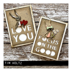 Simon Says Stamp! Tim Holtz Sizzix BUNNY GAMES Thinlits Dies 665850