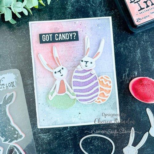 Simon Says Stamp! Tim Holtz Sizzix BUNNY GAMES Thinlits Dies 665850 | color-code:ALT8