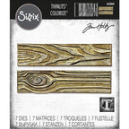 Simon Says Stamp! Tim Holtz Sizzix WOODGRAIN Colorize Thinlits Dies 665860