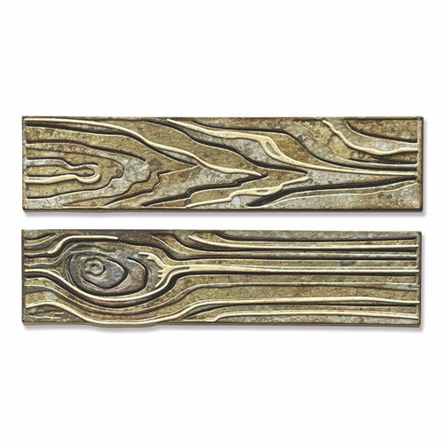 Simon Says Stamp! Tim Holtz Sizzix WOODGRAIN Colorize Thinlits Dies 665860