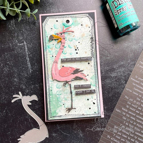 Simon Says Stamp! Tim Holtz Sizzix GLADYS Colorize Thinlits Dies 665851 | color-code:ALT7