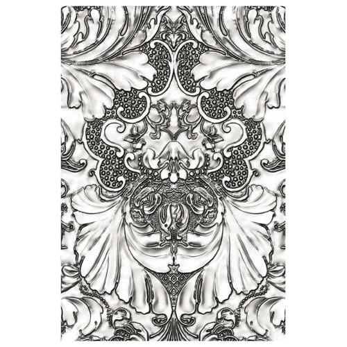 Simon Says Stamp! Tim Holtz Sizzix DAMASK 3D Texture Fades Embossing Folder 665733