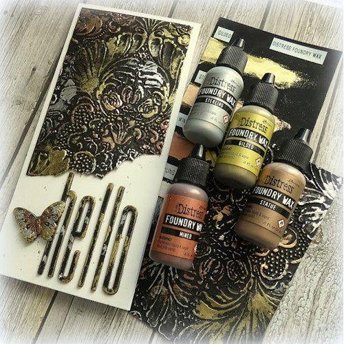 Simon Says Stamp! Tim Holtz Sizzix DAMASK 3D Texture Fades Embossing Folder 665733