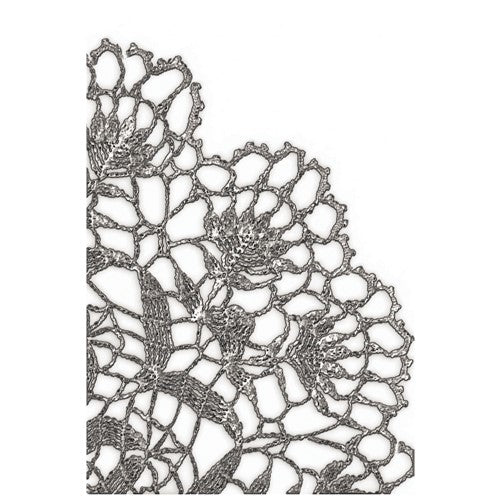 Simon Says Stamp! Tim Holtz Sizzix DOILY 3D Texture Fades Embossing Folder 665735