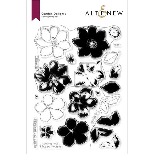 Simon Says Stamp! Altenew GARDEN DELIGHTS Clear Stamps ALT6870