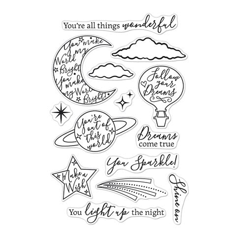 Simon Says Stamp! Hero Arts Clear Stamps YOU SPARKLE CM608*
