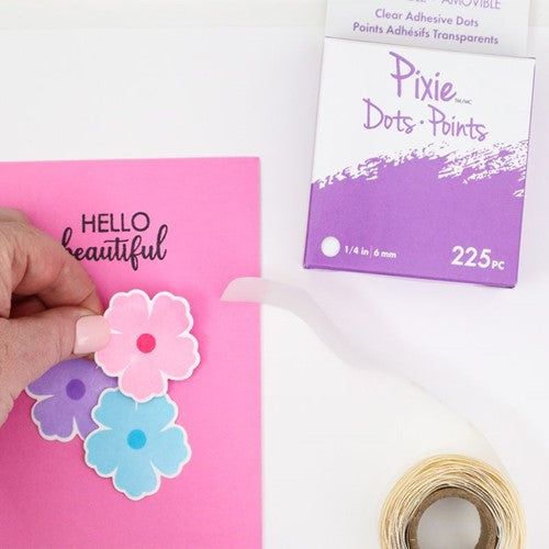 Simon Says Stamp! Therm O Web PIXIE DOTS iCraft Removable Adhesive 3398