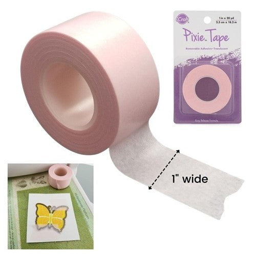 Simon Says Stamp! Therm O Web PIXIE TAPE iCraft Removable Adhesive 3399