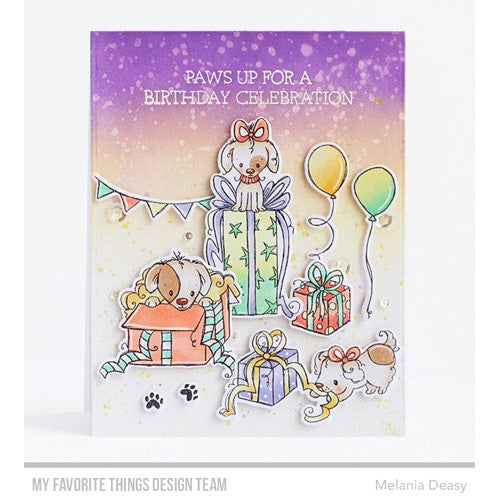 Simon Says Stamp! My Favorite Things ITCHING TO TELL YOU HAPPY BIRTHDAY Clear Stamps ram028 | color-code:ALT2