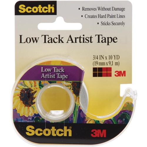 Artist's Scotch Blue Masking Tape by 3M - Brushes and More
