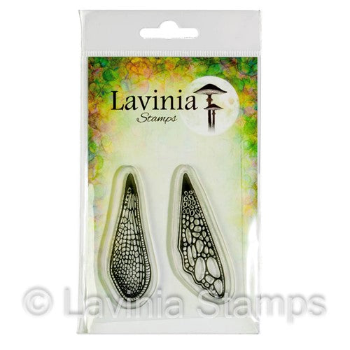 Simon Says Stamp! Lavinia Stamps LARGE MOULTED WINGS Clear Stamp LAV717