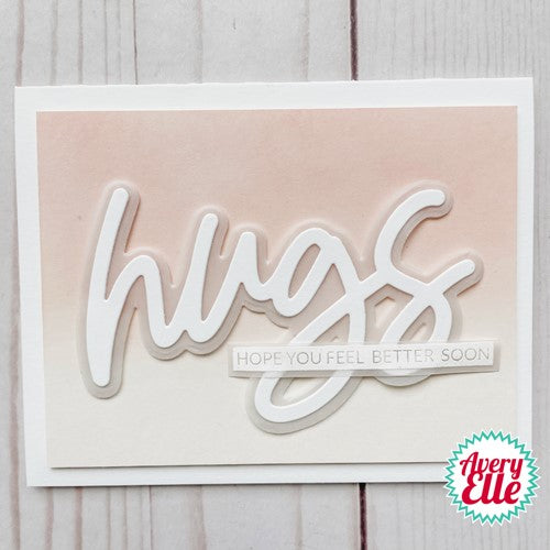 Simon Says Stamp! Avery Elle Clear Stamps LOADS OF HUGS ST-22-01*