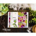 Simon Says Stamp! Whimsy Stamps FRUITY Background Cling Stamp DA1168*