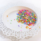 Simon Says Stamp! Pretty Pink Posh RAINBOW SPRINKLES Clay Embellishments