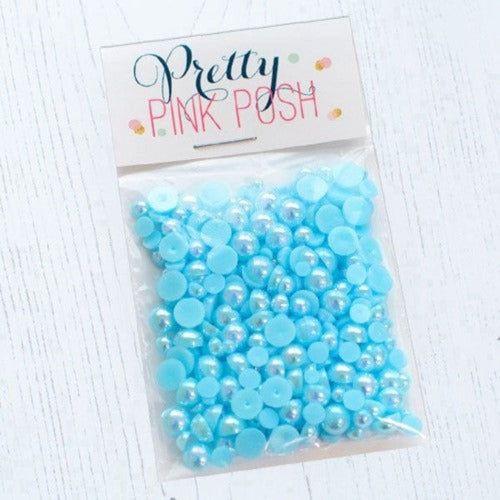 Simon Says Stamp! Pretty Pink Posh BLUE SKY Pearls
