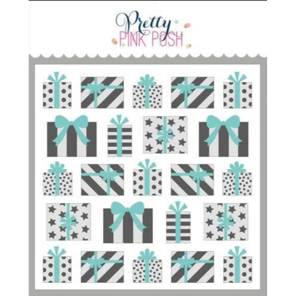 Simon Says Stamp! Pretty Pink Posh LAYERED PRESENTS Stencils color detail