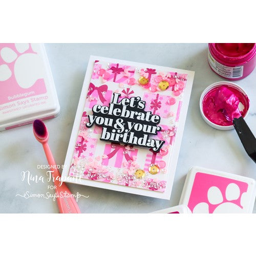 Simon Says Stamp! Pretty Pink Posh LAYERED PRESENTS Stencils | color-code:ALT4