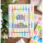 Simon Says Stamp! Pretty Pink Posh LAYERED CANDLES Stencils | color-code:ALT2