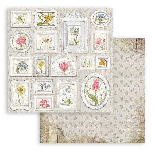 Simon Says Stamp! Stamperia ROMANTIC GARDEN HOUSE 6x6 Paper sbbxs15