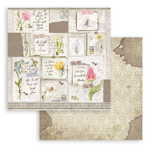 Stamperia Romantic Garden House Paper Pad 12x12