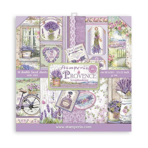 Simon Says Stamp! Stamperia PROVENCE 12x12 Paper sbbl105