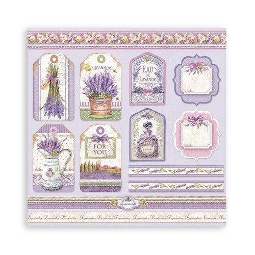 Simon Says Stamp! Stamperia PROVENCE 12x12 Paper sbbl105